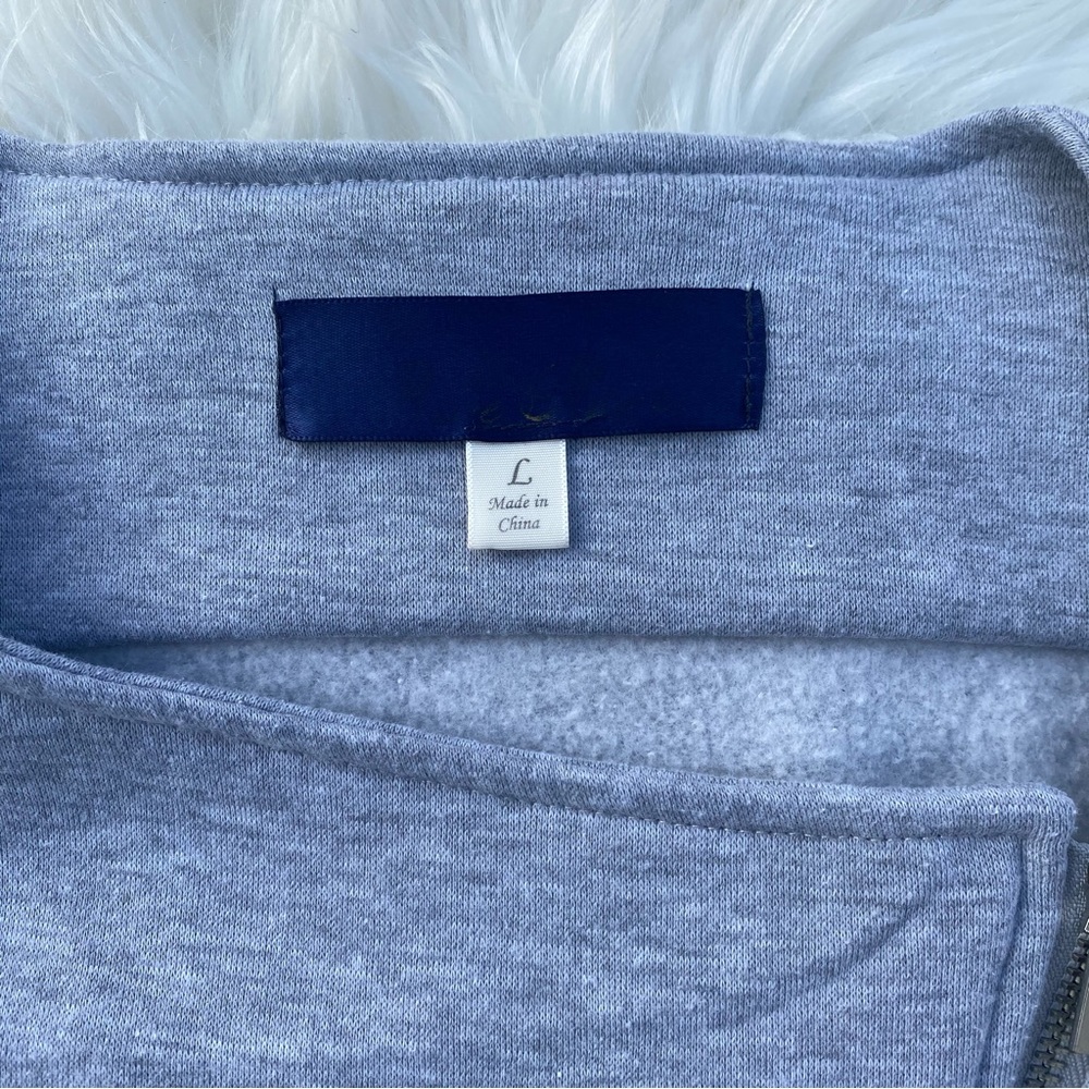 Gray Sweater Jacket - image 2